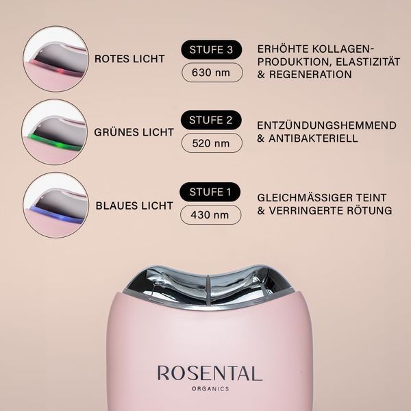 Масажер для обличчя EMS Gua Sha від Rosental Organics GD1950 фото