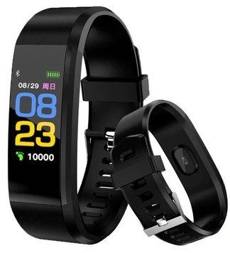Фитнес-браслет Hryfine Smart Band 115 Plus, черный т0040 фото