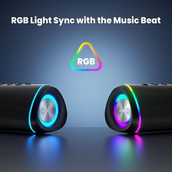 Портативна Bluetooth колонка RIENOK 30W GD2444 фото