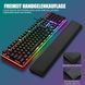 Набір ігрової RGB клавіатури та миші RedThunder K10, розкладка (QWERTZ DE), чорна т0212 фото 4