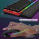 Набір ігрової RGB клавіатури та миші RedThunder K10, розкладка (QWERTZ DE), чорна т0212 фото 7