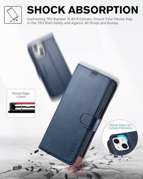 Чохол-книжка TUCCH для iPhone 13 (6,1") 2341 фото