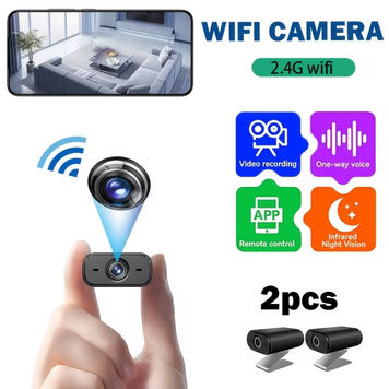 Умная WiFi камера наблюдения (комплект 2 шт) GDT169 фото