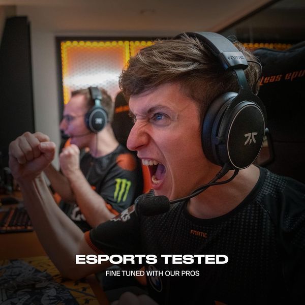 Ігрові навушники-гарнітура Fnatic REACT &lrm;HS0003-001 для кіберспорту з 53-мм драйверами GD0901 фото