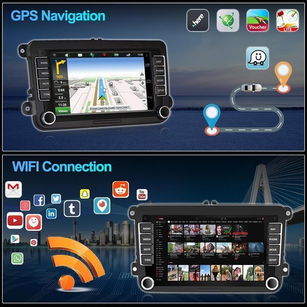 Автомагнитола CAMECHO на Android 13 GD1212 фото