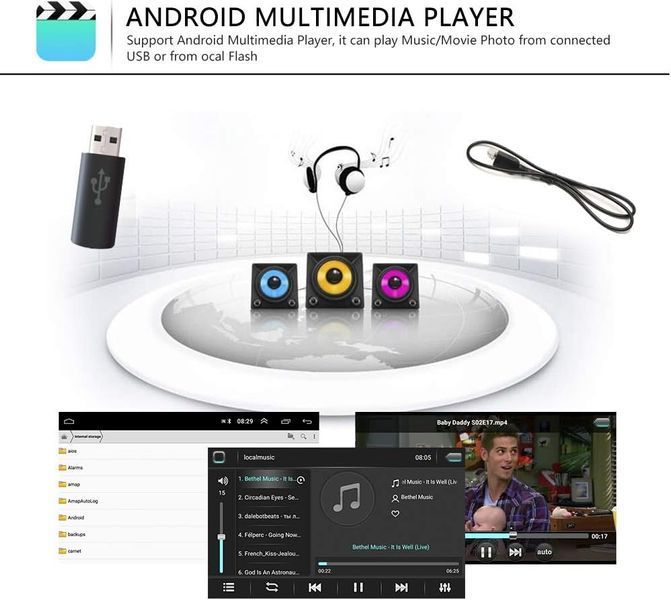 Автомагнитола CAMECHO на Android 13 GD1212 фото