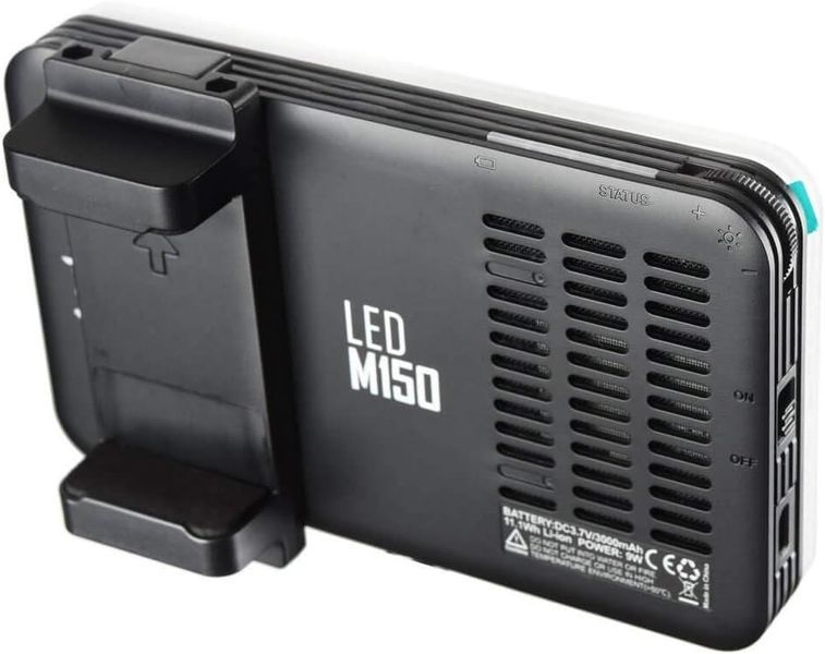 Світлодіодний відеоліхтар Godox LEDM150 для смартфона з тримачем 1246 фото